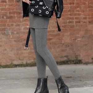 Skirted Leggings, Fleece-Lined--NEW